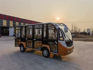 11-Sitzer Elektro Sightseeing Bus Shuttle Bus Tour Auto Elektro produkt Sightseeing Auto Tourist Coach - Product Image 3