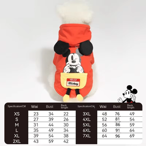 OEM and ODM <strong>Mouse</strong> Puppy Clothes Teddy Koji Fa Dou Cute Dog Winter Leisure Hooded Pet Warm <strong>Sweatshirt</strong> - Product Image 6