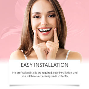 La personalità del trapano di cristallo Eelhope sfavilla accessori eleganti che migliorano il sorriso usa facilmente il decorativo dentale - Product Image 2