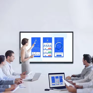 Tableau numérique interactif intelligent tout-en-un de 86 pouces pour l'enseignement <span class=keywords><strong>scolaire</strong></span>, écran tactile infrarouge 20 points, affichage OPS 4K, éducatif - Product Image 5