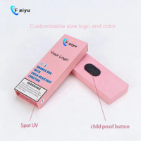 Boîte cadeau personnalisée avec logo imprimé, imperméable, pour enfants, 0,5 ml, 1 ml, avec tiroir inférieur et fermoir de verrouillage