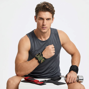 SAAR INDUSTRIES Poignées de musculation personnalisées en néoprène, style sportif, antidérapantes, réglables, résistantes, confortables, pour la relaxation musculaire - Product Image 1