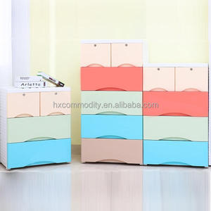 Colorful new product key 5 tiers storage drawer for good quality - Product Image 2