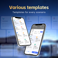 Traducteur vocal IA portable 5 pouces avec batterie 3000 mAh, 4G WiFi, traduction en ligne et haut-parleur intégré pour voyages et affaires à l'étranger