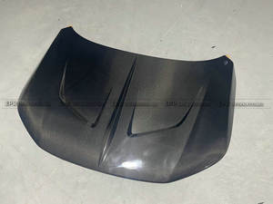 Para Honda para Civic FE1 FE2 H2 tipo capó ventilado frontal Material de fibra de carbono - Product Image 6