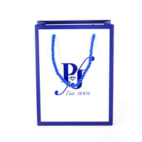 Bolsa de Papel para Compras con Impresión Personalizada, Laminación Mate, Papel Dorado, Empaque de Regalo de Lujo, Bolsa de Marca para Boutique