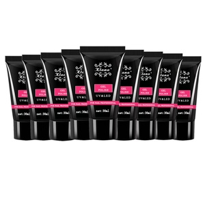 KLANA Poly <b>Extension</b> Gel 10 Colors 30ml UV/LED Quick Building Gel Private Label DIY <b>Nail</b> Art - Product Image 1