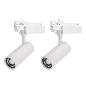 LED-Fokus licht 3-Phasen-4-Draht-LED-Schienenscheinwerfer 220V 15W 20W 35W Triac Dali Dimmbare COB-Schienen leuchten - Product Image 4