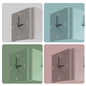 New Led <strong>Wall</strong> <strong>Clock</strong> Double Sided Corner <strong>Wall</strong> <strong>Clock</strong> - Creative Light Living Room Decorative <strong>Wall</strong> <strong>Clock</strong> - for Bedroom Office Decor - Product Image 6