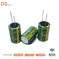 Condensateur électrolytique en aluminium 2200uF 80V à traversée de circuit, à bornes radiales 22x35mm, à faible ondulation, pour carte de drone de levage lourd