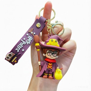 Llavero de dibujos animados de Peter con colgante de muñeca de la Academia del <span class=keywords><strong>Libro</strong></span> Mágico para mochila unisex, regalo al por mayor - Product Image 3