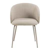 Fauteuil élégant en promotion, abordable, classique, design, avec revêtement en tissu et pieds en métal, pour hôtel et restaurant