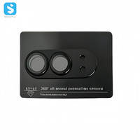 Protection d'objectif d'appareil photo pour téléphone portable en verre trempé anti-rayures de haute qualité à couverture intégrale pour iPhone Duo