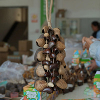 Mixed Seed Shell Shaker Design Options Handmade Nut Shell Rattle Musical Instrument Sound Effects Acoustic Percussion Sessions