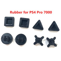 SYY-Ensemble de bouchons antidérapants en caoutchouc de silicone anti-poussière pour console PS4 1000 1100 1200 Slim Pro Foot Pad Accessoires