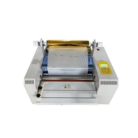 Machine à plastifier de bureau 3 en 1, petite, avec écran tactile, plastifieuse à pochettes avec marquage à chaud pour cartes et documents