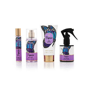 Coffret cadeau de parfum femme longue durée au prix de gros 20ml de parfum + 100ml de parfum pour cheveux + 88ml de brume corporelle + 88ml de lotion - Product Image 2