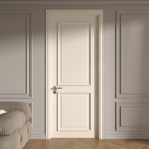 Luz de <span class=keywords><strong>puerta</strong></span> interior de laca de madera <span class=keywords><strong>maciza</strong></span> de estilo moderno personalizado dormitorio francés blanco leche insonorizado acabado <span class=keywords><strong>puerta</strong></span> única nuevo modelo - Product Image 1