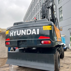 Excavadora Usada Hyundai 210w-9 de 20 Toneladas, 95% Nueva, Retroexcavadora de Segunda Mano 210-9, Excavadora de Ruedas Original de Corea con CE/EPA en Venta - Product Image 3