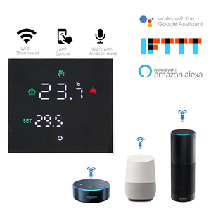 Thermostat WiFi certifié CE RoHS 16A, contrôle par application Tuya, OEM ODM personnalisé pour film chauffant électrique en graphène PTC <span class=keywords><strong>Ondol</strong></span> pour chauffage par le sol - Product Image 1