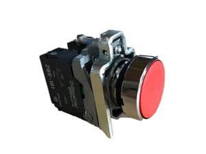 XB4BA45 สีแดง 22 มม. ปุ่มกดเทเลมาคานิค ฮาร์โมนี่ ฟลัช 1NO+1NC 10A สูงสุด มาตรฐาน IP66 600V สำหรับการชำระเงินออนไลน์ - Product Image 1