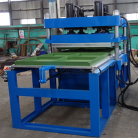 Machine de fabrication de carreaux en caoutchouc 500x500 avec moule, tapis de sol en caoutchouc, machine de presse vulcanisée