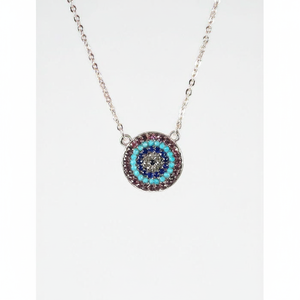 Collier pendentif mode Design mauvais œil pour le style et la protection - Product Image 2