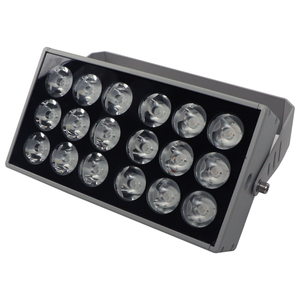 Nuevo Proyector LED Exterior Impermeable Focus IP65 de 36-54W AC/DC, Aluminio Fundido a Presión, 3000K, para Fachadas de Edificios - Product Image 2