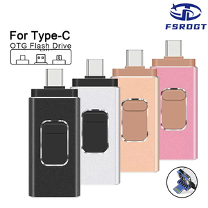 2024 nóng bán 1TB OTG USB Flash Drive chính hãng <span class=keywords><strong>4</strong></span>-in-1 Type-C 64GB 128GB 256GB 1GB USB Flash Bộ nhớ 16GB Thẻ phong cách - Product Image 2