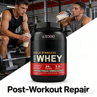 Vente flash : Supplément de protéines de lactosérum isolées BCAA, superaliment pour la santé, favorisant la masse musculaire maigre