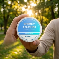 Emballages personnalisés de sachets énergétiques nootropiques Alpha GPC avec mélange de caféine pour la performance quotidienne