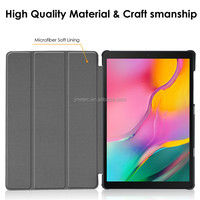 Étui de protection pour tablette en cuir PU mince de haute qualité pour Samsung Galaxy Tab A 10.1 T580 T585