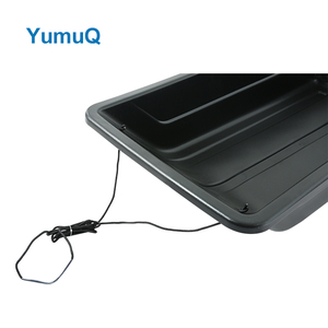 YumuQ remorque de luge sur glace en plastique traîneau de pêche sur glace luge de neige pour traîneaux de <span class=keywords><strong>Camping</strong></span> d'hiver - Product Image 5