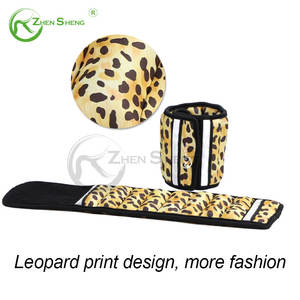 Zhensheng Logotipo de impresión personalizado Material 2mm Tela de neopreno, nylon, arena de hierro, partículas de hierro Tobillo y pesos de muñeca - Product Image 3