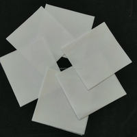 Lot de 50 serviettes jetables en lin blanc 1/4 plis pour desserts et boissons pour la fête de mariage