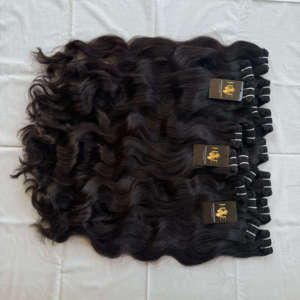ช่อผมดิบขนมิงค์สีดำธรรมชาติจากธรรมชาติขนมิงค์แบบดิบหยิกเป็นลอน - Product Image 1