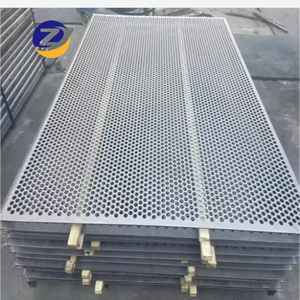 Tôle métallique perforée de haute qualité OEM, en acier allié SPCC, anti-rouille, surface huilée DOS, pour applications architecturales - Product Image 1