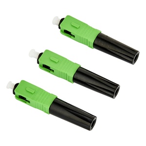 10 Pcs/hộp Vỉ <span class=keywords><strong>SC</strong></span> APC Đầu Nối Nhanh Cáp Quang Đầu Nối Nhanh - Product Image 1