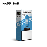 Deutschland Spanien Rumänien Slowenien Original Happ Bar 40K 30K 150K Große Puffs Happy Bar Einweg-Papierbox Verpackungsbox Happ Bar