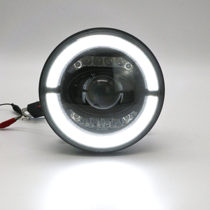 Vinstar-faros delanteros Led para coche, 2 unidades, 7 pulgadas, de alta potencia, redondos, impermeables, para <span class=keywords><strong>Jeep</strong></span>, <span class=keywords><strong>Wrangler</strong></span>, Land Rover - Product Image 3
