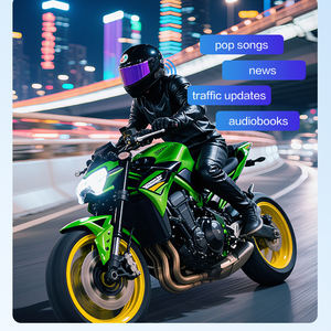 Casque <span class=keywords><strong>de</strong></span> moto en stock avec interphone 6 personnes, réduction du bruit, interphone <span class=keywords><strong>de</strong></span> groupe multi-personnes pour la conduite - Product Image 4