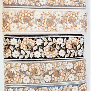 ชุดเดรสเจ้าสาวปักเลื่อมลายดอกไม้ผ้าคอตตอนสำหรับออกงาน - Product Image 1