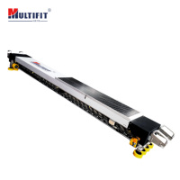 Robot de nettoyage de panneaux solaires Multifit avec brosse rotative, machine de nettoyage de panneaux solaires, à utiliser pour les fermes solaires