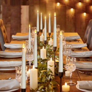 <span class=keywords><strong>Bougie</strong></span> chauffe-plat <span class=keywords><strong>LED</strong></span> à piles, effet cire véritable, avec télécommande, idéale pour les anniversaires, Halloween, le Ramadan et la décoration intérieure. - Product Image 5