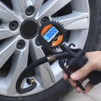 Gonfleur de pneus numérique portable, multi-véhicules, écran LCD, pression d'air 150 psi, précision 0,2 PSI, gonflage rapide, métal durable, CE
