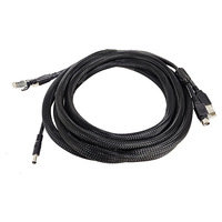 Interconnexion basse tension de précision en cuivre pur à tolérance stricte en PVC pour kit de laboratoire d'acquisition de données pour étudiants