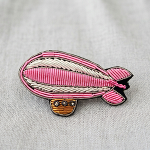 INSIGNIA BORDADA DE SEDA DISEÑO DE NAVE DE MAR - Product Image 2