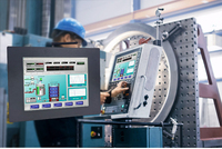 PromptControl Industrie-ODM 10,1 Zoll Wasserdichter All-in-One Panel-PC Vesa Eingebetteter Kapazitiver Multitouch-Touchscreen-Tablet