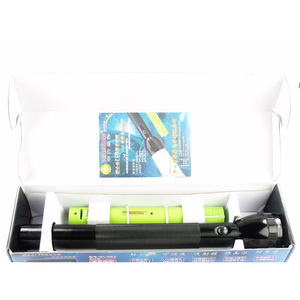 Lampe torche antidéflagrante WFL-D4LG 4 ampoules LED DC 6V Classe I Division 1 Nema 4X Corps en plastique T4 - Product Image 2