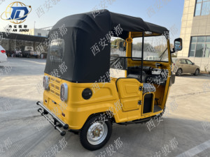 Triciclo a Benzina Direttamente dalla Fabbrica, Tuk-tuk per Passeggeri e Merci, Triciclo Taxi a Doppio Uso - Product Image 3